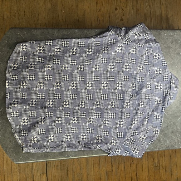 Robert Graham Men's Multicolor Long Sleeve Button Down Collared Shirt Size Large - Picture 5 of 6